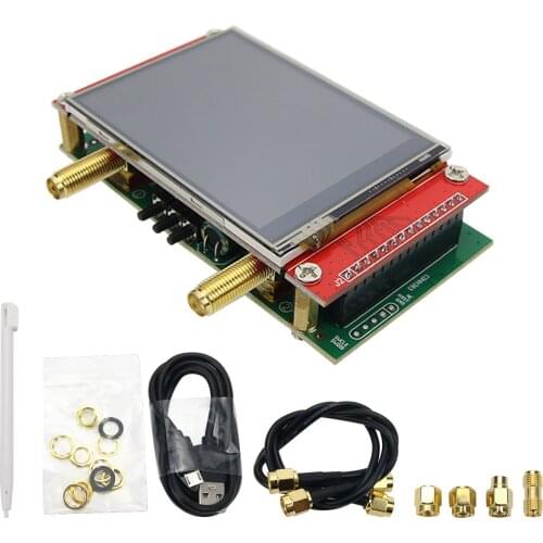 2.8" S-A-A-2 Shortwave HF VHF UHF NanoVNA V2 50KHz-3GHz Vector Network Analyzer Kit