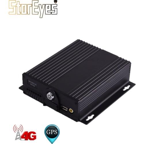 AHD 1080P 4Channel Dual SD Card GPS 3G 4G School Bus Taxi Trailer Truck Vehicle Car Mobile DVR