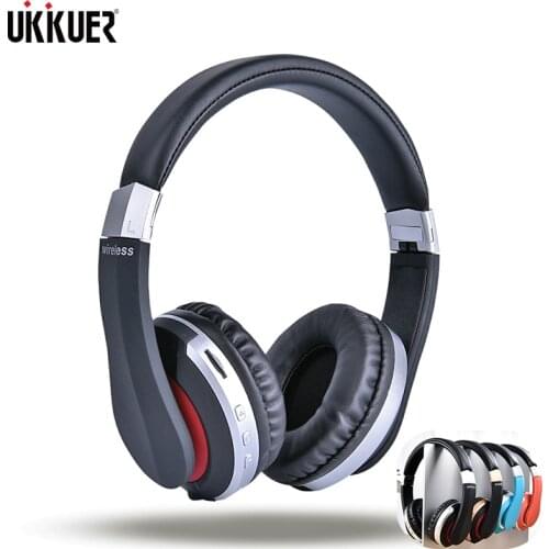 Wireless Headphones Bluetooth Headset Foldable Stereo Gaming Earphones With Microphone Support TF Card For IPad Mobile Phone