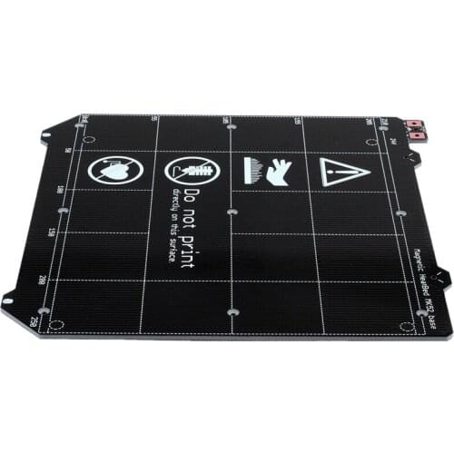 3D Printer Parts Clone I3 Mk3 3D Printer Heated Bed Magnetic Mk52 Heatbed 24V Assembly