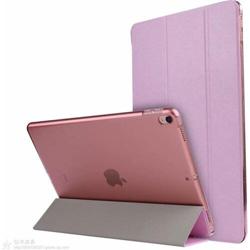 For IPad Pro 10.5" Case 2017 Fashion Ultra-thin PU Smart Tablet Shell Stand Cover for Ipad Pro 10.5" Auto Sleep/Wake Coque+pen