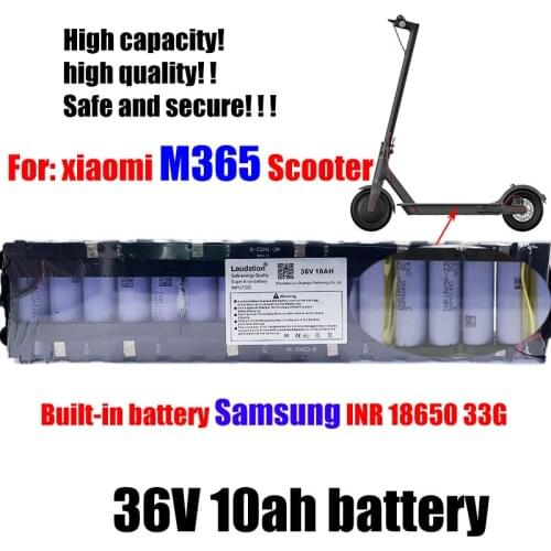 For Xiaomi M365 Pro Battery Pack Dedicated Electric Scoote High Quality 36V 10ah Built-in Samsung INR 18650 33G 10S3P 7.8AH 50KM