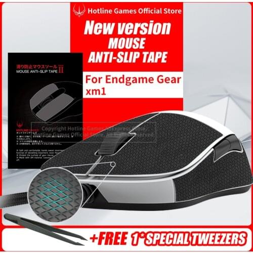 Hotline Games Mouse Anti-Slip Tape for ENDGAME GEAR XM1 Mouse Sweat Resistant Pads Mouse Side Anti-Slip Stickers Mouse Skates