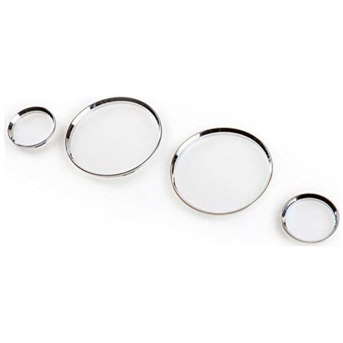 Chrome Speedometer Gauge Dial Ring Instrument Panel Ring fit For For BMW E30 M3 EVO 1982-1994
