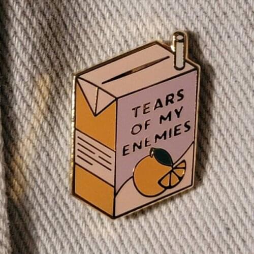 Creative Pop-Enamel Pin Lapel Badges Brooch Funny Fashion Jewelry