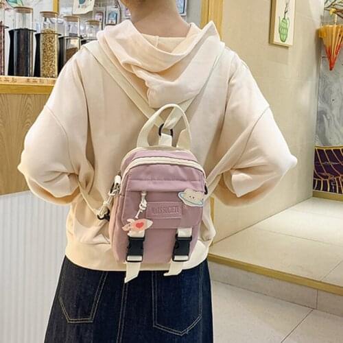 Mini Backpack Women Nylon Shoulder Bag For Teenage Girls Kids Fashion New Small Bagpack Female Ladies School Backpack Casual