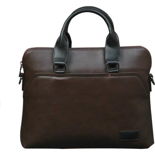 Men Leather Briefcase Woman Laptop Mens Bag Office Bags For Man Messenger Briefcase Bolso Hombre Computer Bag Handbags Sac Homme