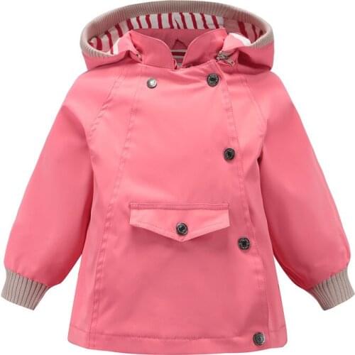 New 2020 spring autumn baby boys girls jackets outwear girls windproof waterproof double-deck jackets coats