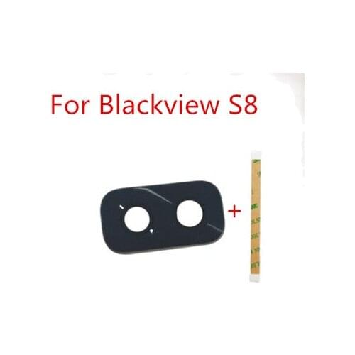 New Original Phone Parts For Blackview S8 Cellphone Back Camera Lens Flim Repair Accessories
