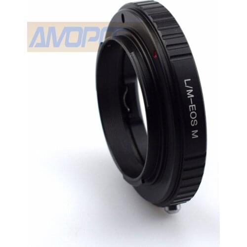 Leica M mount LM L/M lens to Canon EOS M Mount Mirrorless Camera M1 M2 M3 M5 M6 M10 M50 M100
