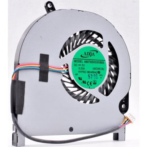 Original AB07505HX050B00 DC5V 0.50A Toshiba notebook built-in CPU cooling fan