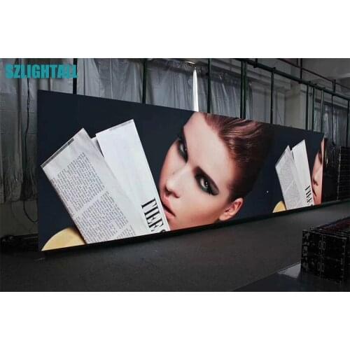 P6 Outdoor LED Screen 576×576mm Die Casting Aluminum Cabinet, SMD3535 RGB Waterproof IP65 LED Display Billboard Screen Panel
