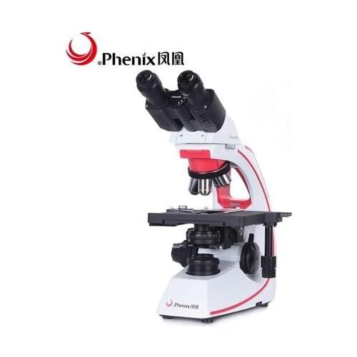 Phenix Trinocular Microscope 40X-1600X Dental Equipment Infinit Corrected Colour Optical System Biological Microscopy