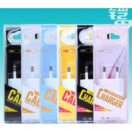 KJ-548 400pcs/lot free ship PE plastic power adapter packaging box for charger crystal box packing size 27*50*140mm