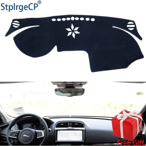 For Jaguar F-PACE 2017 2018 2019 2020 FPACE F PACE dashboard mat Protective pad Shade Cushion Pad interior sticker accessories