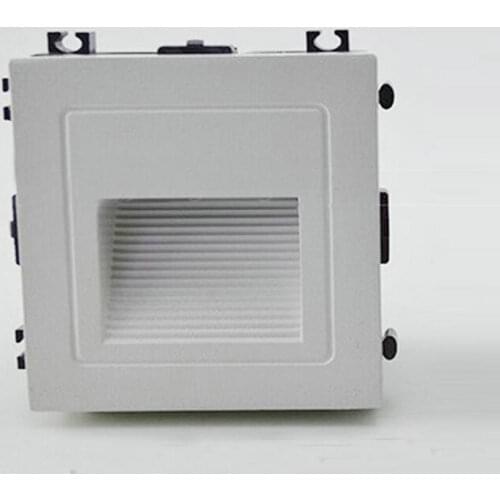 20pcs/lot Free shipping 3W LED footlights embedded corner lamp LED outdoor lights LED step light steps IP68 Waterproof