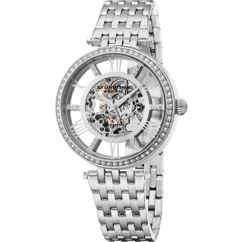 724.01 Stührling 37mm Automatic Women Watch Clock