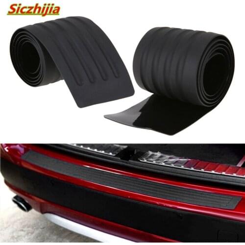 90 * 7.5 cm car styling luggage compartment door rear bumper protection for Mitsubishi ASX/Outlander/Lancer Evolution/Pajero