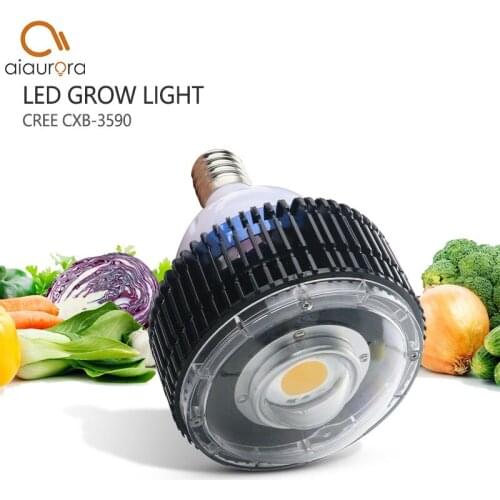 COB LED Grow Light Full Spectrum CREE CXB3590 100W 12000LM 3500K Replace HPS 200W Growing Lamp Indoor LED Plant Growth Lighting