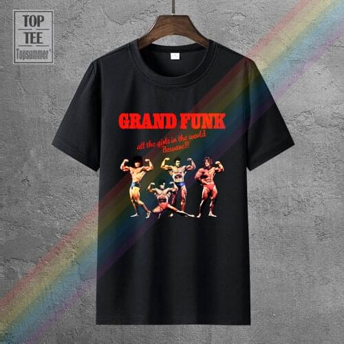 Grand Funk Railroad Tee Hard Rock Band S M L Xl 2Xl 3Xl T Shirt Max Carl
