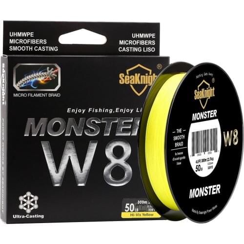 Fishing Line PE Line Wear-resistant 8 Braided 300 Meters Super Tensile Lure PE Main Line Sub-line Fishing Accessories 20-100LB