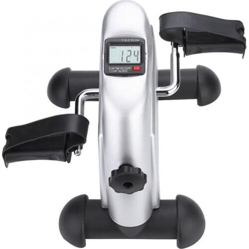 Mini Pedal Stepper Exercise LCD Display Machine Personal Health Care Accessories Hand Foot Pedal Trainer Portable Exercise Bike