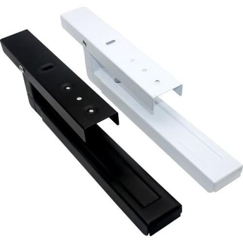 2PCS Stainless Steel Microwave Oven Rack Wall-mounted Kitchen Shelf Retractable Bracket Oven Rack