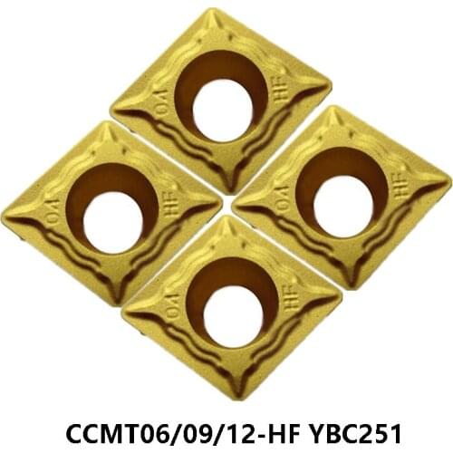 Original CCMT 060202 CCMT060202 CCMT060204 CCMT060208 CCMT09T302 CCMT09T304 CCMT09T308 CCMT120404-HF YBC251 Carbide Inserts