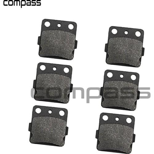 Motorcycle Front and Rear Brake Pads for HONDA TRX 250 Fourtrax 1987-1992 300 1993-2009