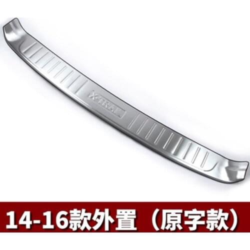 Rogue Stainless Steel Rear Bumper Protector Sill Trunk Guard Cover Trim For Nissan X-Trail X Trail T32 2014-2016 Car Accessories