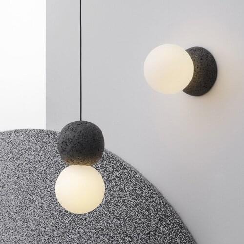 Dropshipping Nordic Modern Pendant Lights Designer Glass Pedant Lamps Art Decoration Light Fixtures For Bar Dining Living Room