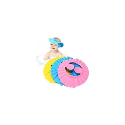 Adjustable Baby Shampoo Cap Safe Bathing Hair Cap Protection Bath Cap For Children Shower Cap Baby Toddler Kids Wash Hair