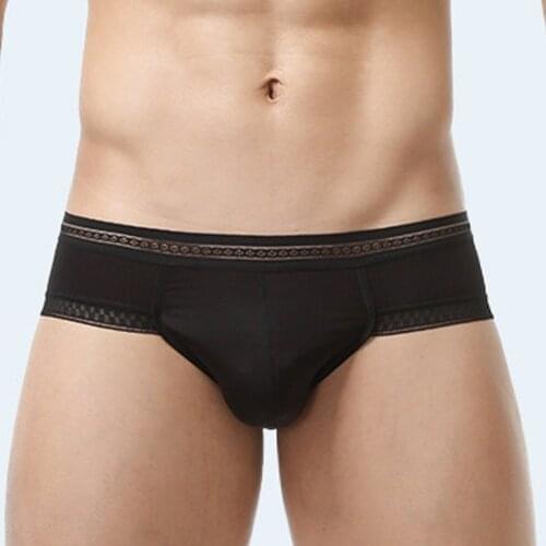 Sexy Underwear Men Jockstrap Quick Dry Briefs Bikini Gay Mans Underwear ice silk men panties Erotic Lingerie T back Thongs гей