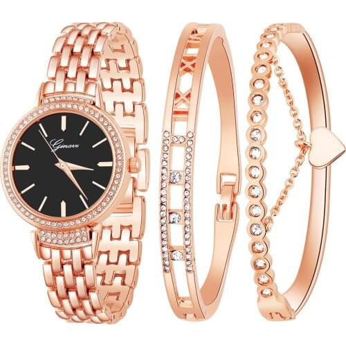 Fashion Luxury Diamond Watch for Women Stainless Steel Band Womens Bracelet Wristwatch Ladies Rhinestone Watches Reloj Mujer