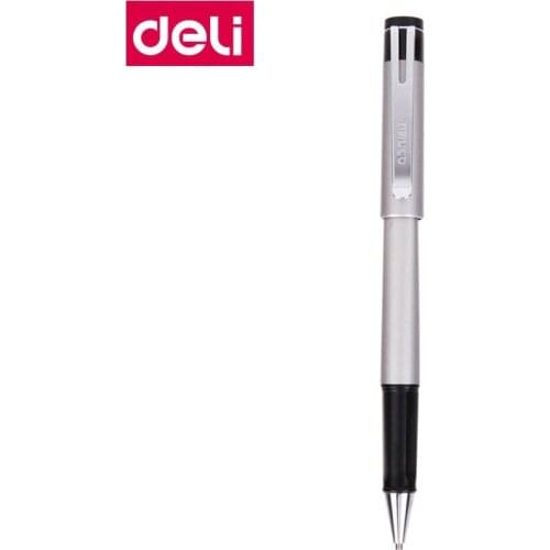 1PCS Deli s107 Gel pen 1.0 mm Black Professional Sign Rollerball Pen Gel Ink Pen Office Supplies Desk Accessories Stationery New