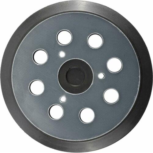 1psc 5 Inches 125 MM 8-Hole Back-up Sanding Pad Nails Hook And Loop Sander Backing Pad For Electric Mak Orbital Sander