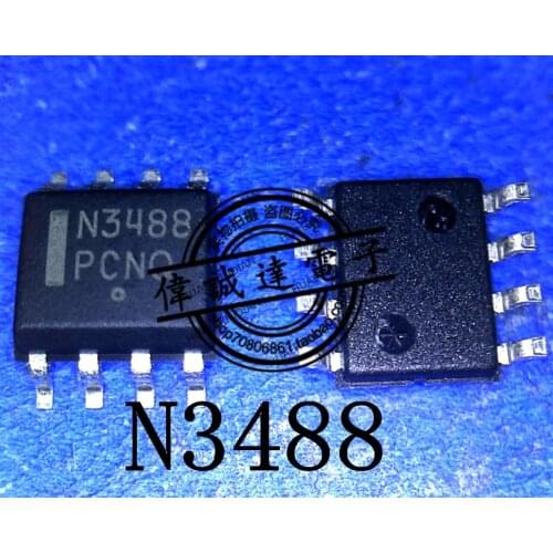 1Pieces New Original NCP3488DR2G N3488 SOP8 2 In Stock Real Picture