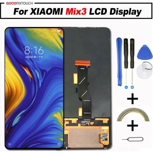 100% tested 2340*1080 For 6.39" Xiaomi mix3 LCD display + touch Digitizer For xiaomi mi Mix 3 LCD Assembly