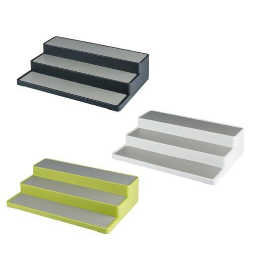 2019 Newest Hot 3 Layer Spice Rack Step Shelf Cabinet Organizer Kitchen Seasoning Bottle Jar Stand