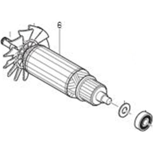 AC220-240V MAKITA 517438-7 Rotor Motor Armature for MT954 M959 Rotor