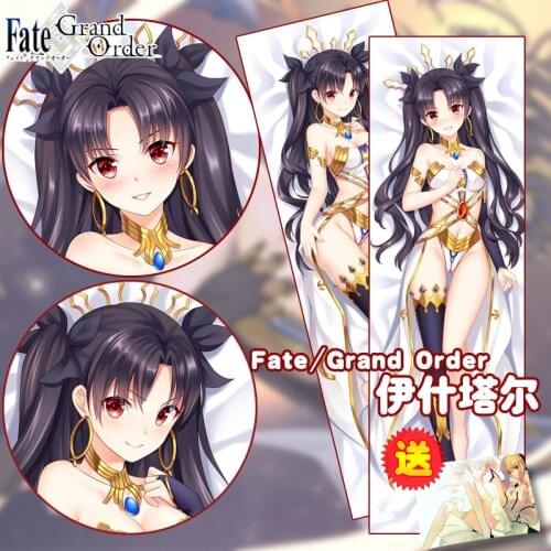 Anime Ishtar Fate/Grand Order Archer 2WAY Dakimakura Hugging Body Pillow Case Long Cushion Pillow Cover Cosplay 160*50CM Gift