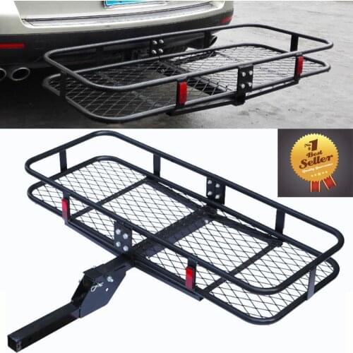 Car Refitted Trailer Type Luggage Rack Folding Luggage Rack Rear Luggage Rack Folding Truck Car Rack Cargo Carrier Bascket