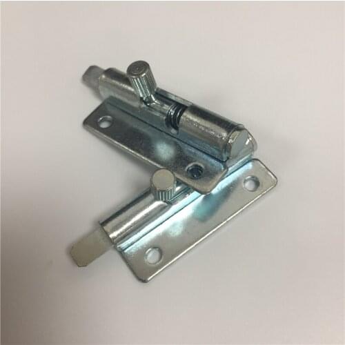 RayLock color zinc plated left and right spring door bolt window door latch