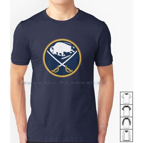 Buffalo-Logo T Shirt 100% Cotton Sabres