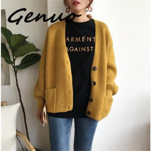 Женские повседневные кардиганы Genuo China At AliExpress
