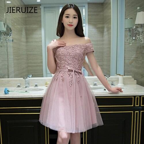 JIERUIZE Womens Off Shoulder Dresses