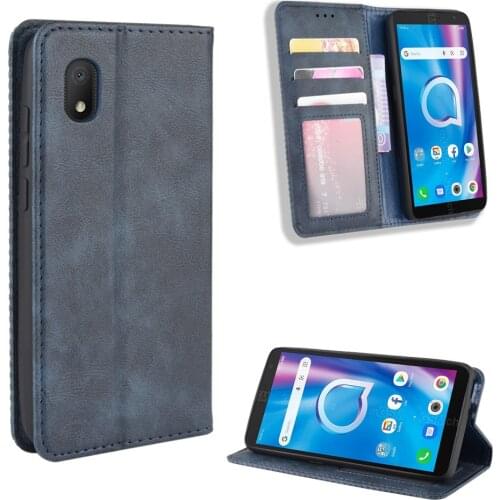 Leather Flip Cover For Alcatel 1A 2020 Case Wallet Card Stand Magnetic Book Cover For Alcatel 1A 2020 Phone Cases