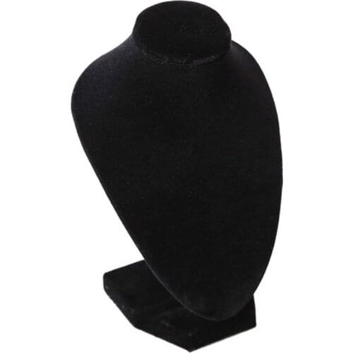 Mannequin Necklace Jewelry Pendant Display Stand Holder Show Decorate Tool LXH