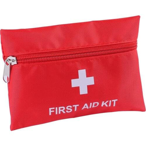 Empty New First Aid Bag Outdoor Sports Camping Pill Bag Home mini Medical Emergency bag Survival First Aid Kit Bag 20*14cm