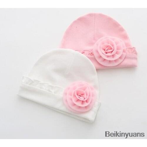 New Cute Baby Hat Cotton Soft Turban Spring Hat Bohemian Style Children Newborn Cap Autumn and Winter Knot Girl Knitted Hat Lady
